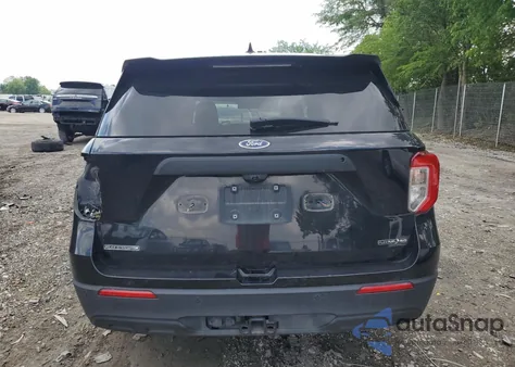 2020 Ford Explorer Police Interceptor z USA, uszkodzony, nr VIN 1FM5K8AB0LGC01256